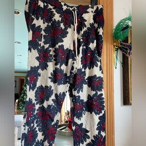 J Crew Floral Print Women's Pants. Size 12